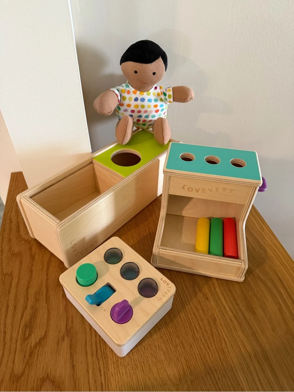 LOVEVERY the thinker toy kit lot 11-12+ months